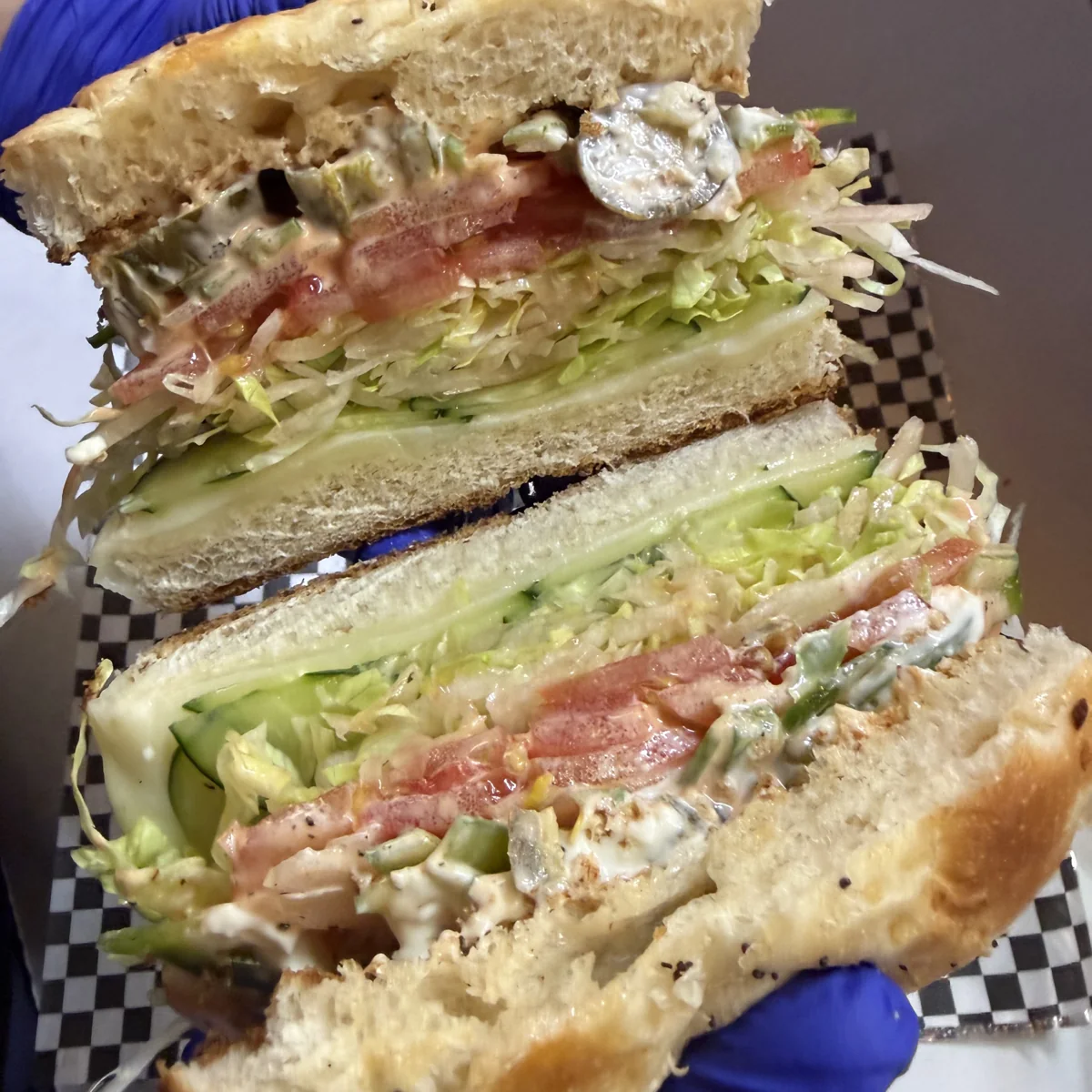 Fresh sandwich from Unc's Deli
