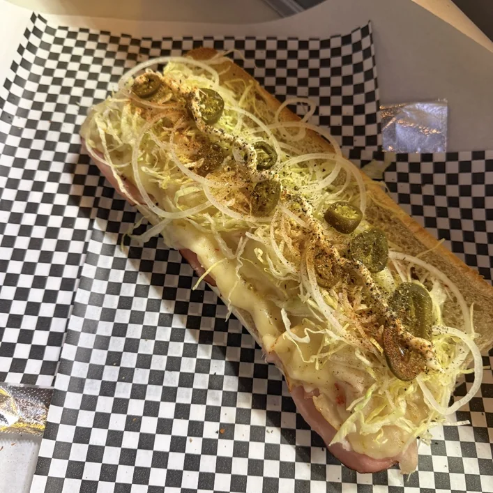 Fresh sandwich from Unc's Deli
