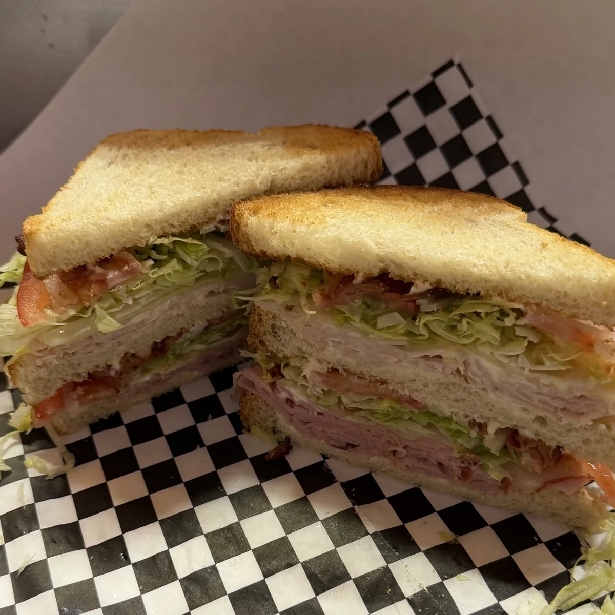 Fresh sandwich from Unc's Deli