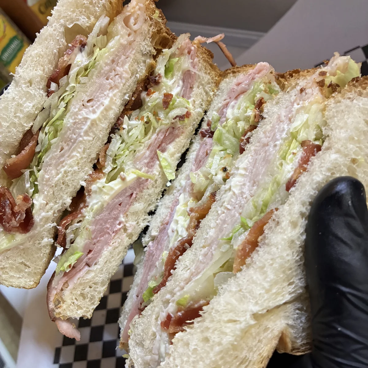 Fresh sandwich from Unc's Deli